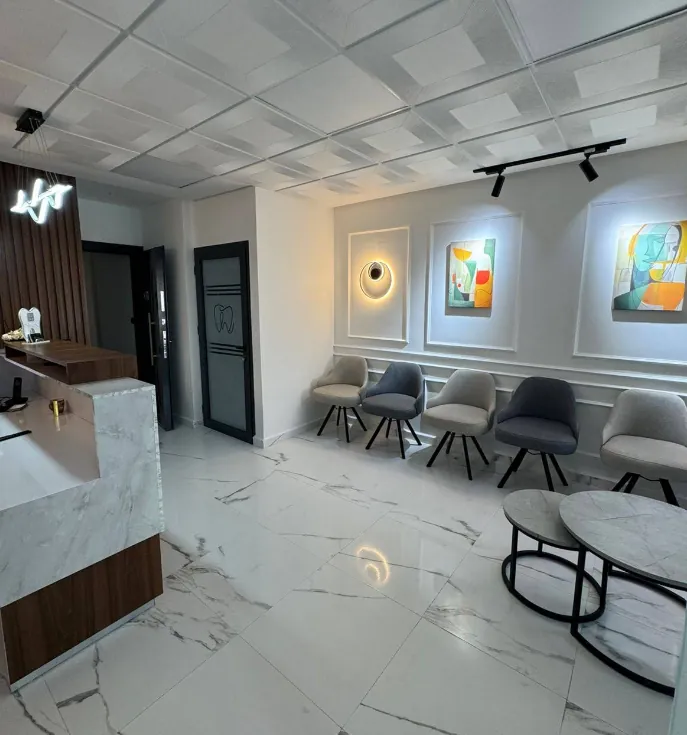 Intérieur moderne du centre dentaire
